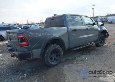 2023 Ram 1500 Rebel 4X4 5'7 Box z USA, uszkodzony, nr VIN 1C6SRFLT3PN677569